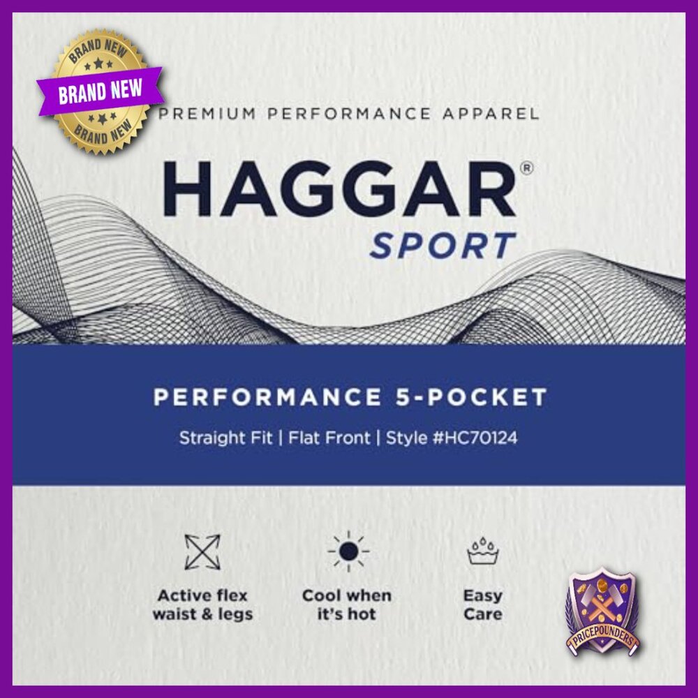 Men's Performance Stretch Tech Pants Straight Fit… - image 5